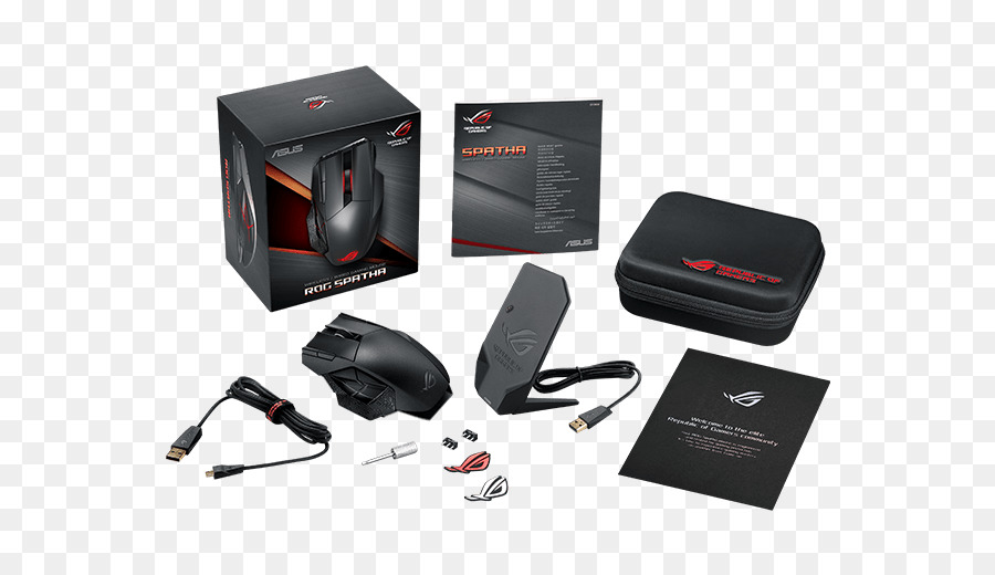 Gaming Mouse ROG Spatha mouse del Computer Portatile ASUS Republic of Gamers - mouse del computer