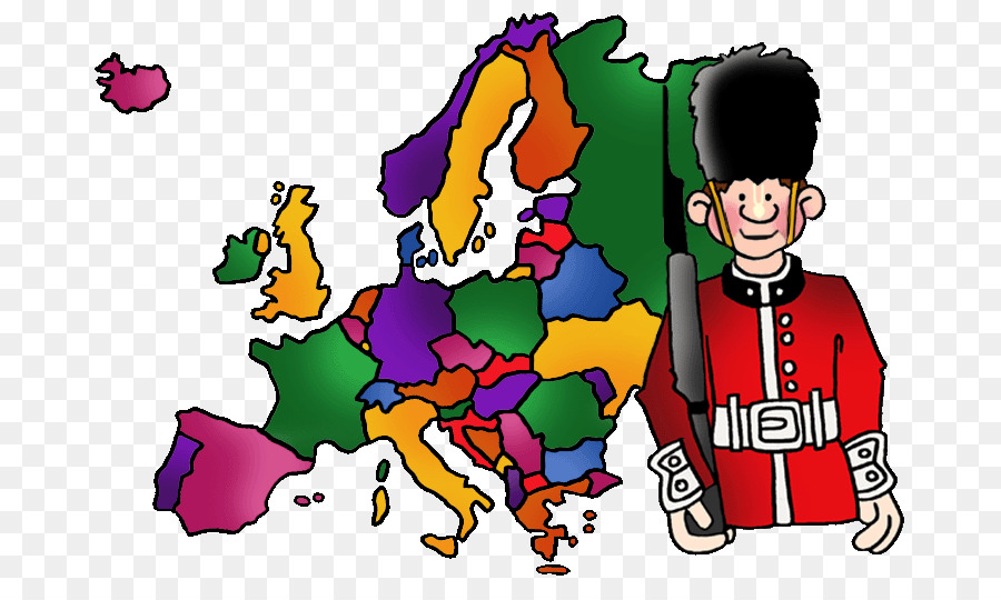 Europa-Kontinent, Clip-art - Europa Karte