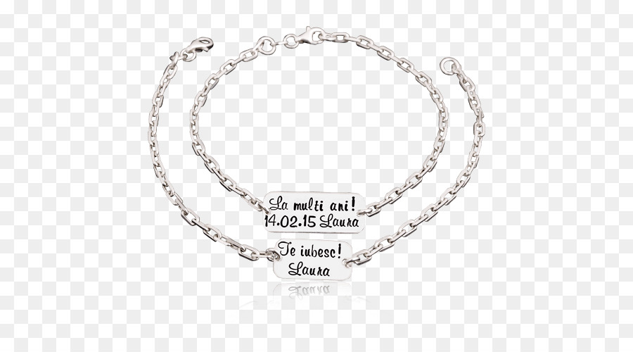 Armband-Ohrring-Silber Halskette Bijou - Silber