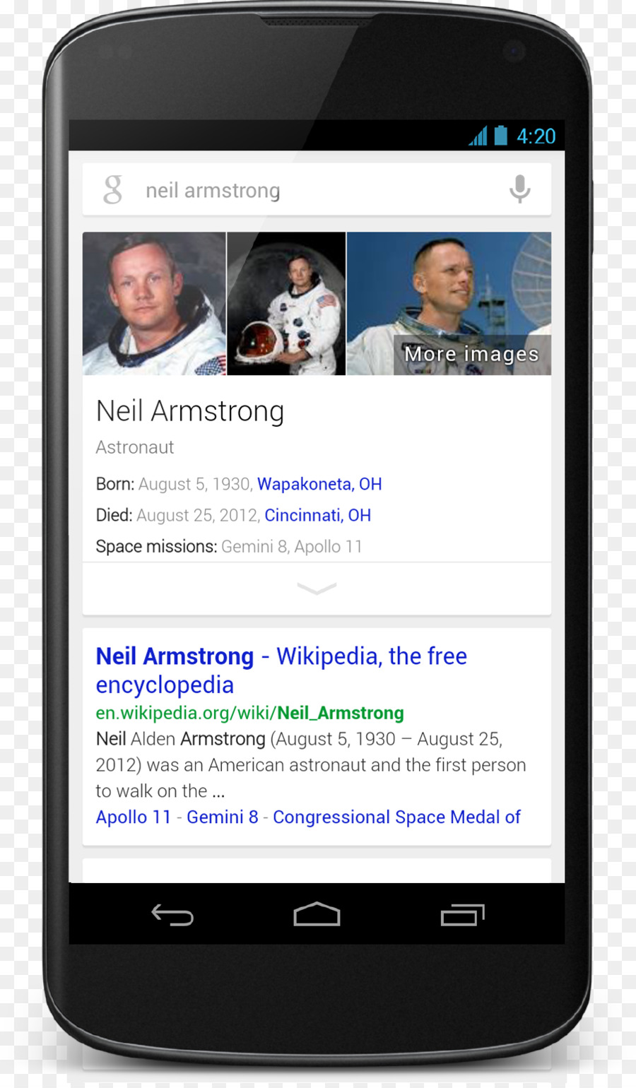 Smartphone telefono cellulare Nexus 4 di Google Immagini iPhone - smartphone