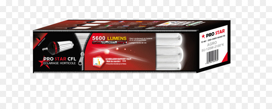 Lampada fluorescente compatta Grow box LED lampada a Fluorescenza - Di flusso del cartone