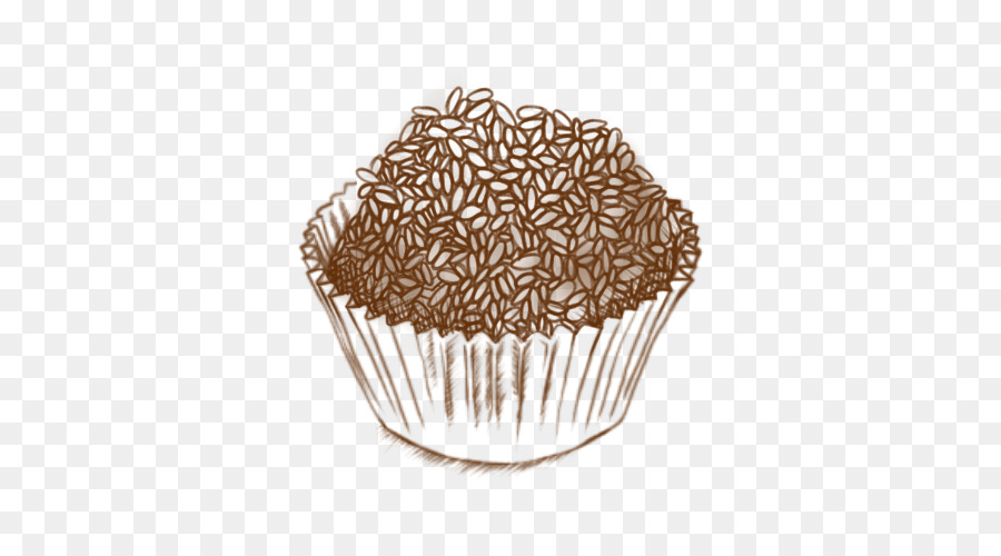 Cupcake Muffin Mit Buttercreme Geschmack Schokolade - Schokolade überzogene Erdnüsse