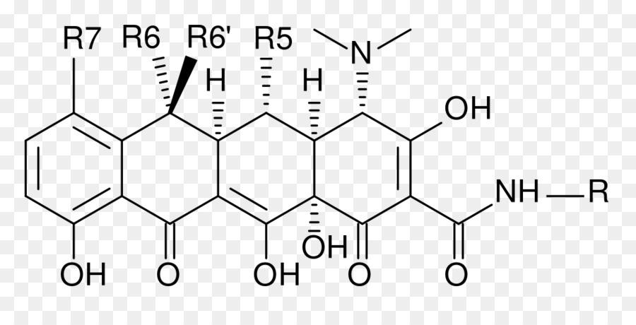 Tetracicline antibiotici Ossitetraciclina agente Batteriostatico Denti Scolorimento-- - chimico
