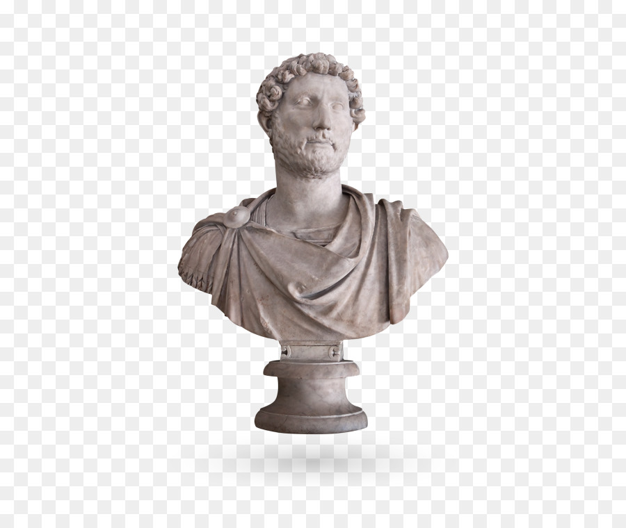 Busto Antica Roma, un imperatore Romano, storia Antica - scultura monumentale