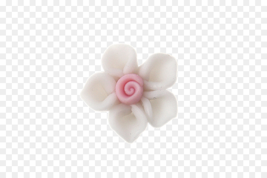 Körper Schmuck - Weißes Blütenblatt