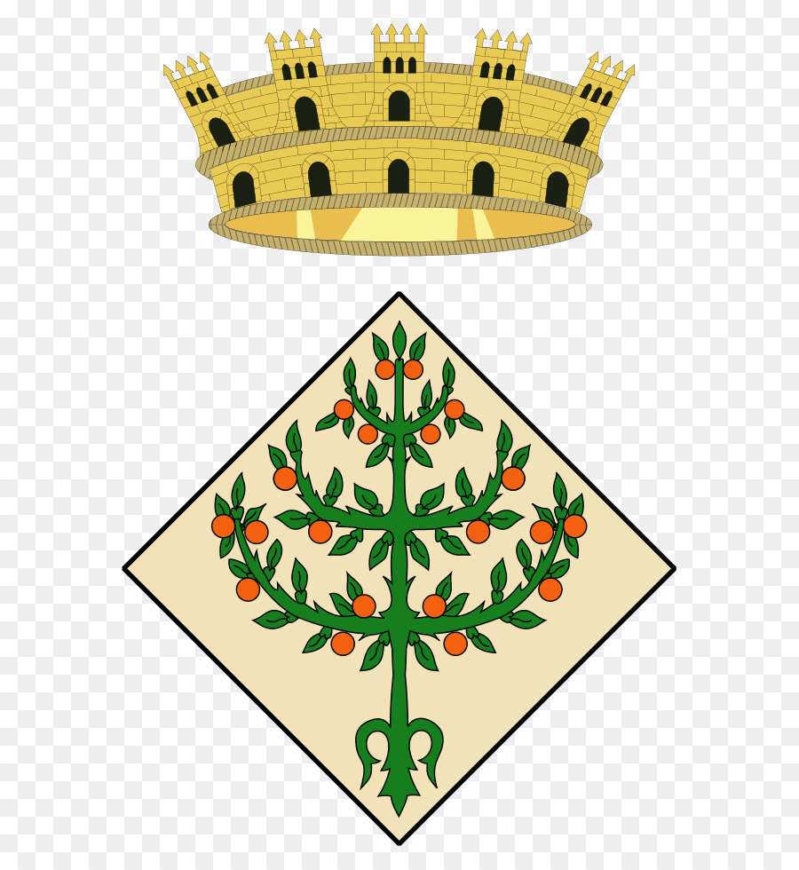 Der Sénia 'Wappen Cambrils Ribera d' Ebre Schild von Manlleu - Wappen von Alt Urgell