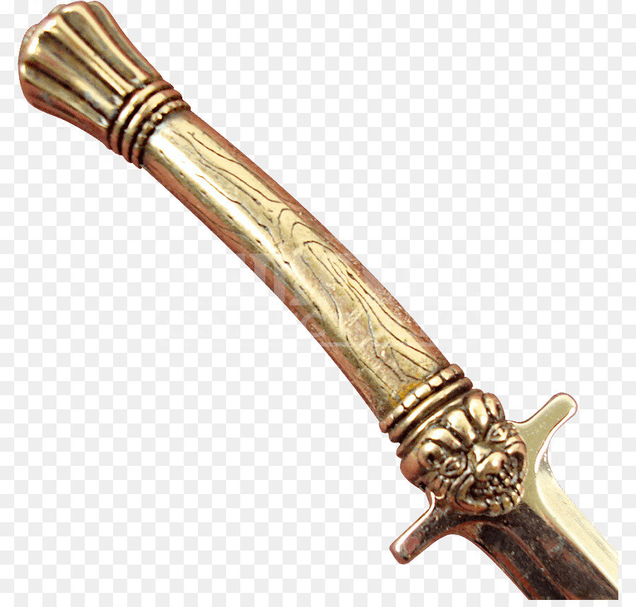 Säbel Dolch - gold Schwert