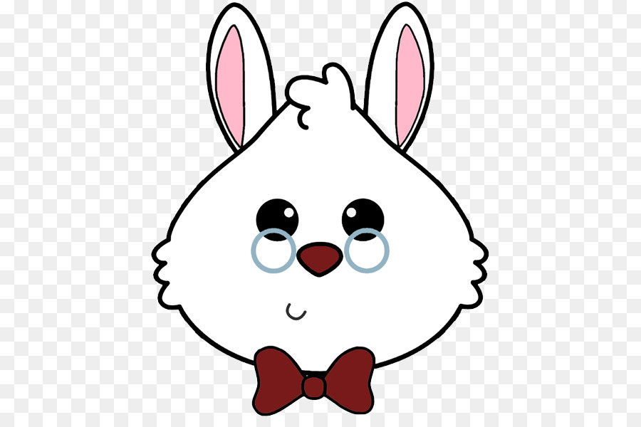 Domestic rabbit White Rabbit Emoji clipart - weißes Kaninchen Alice