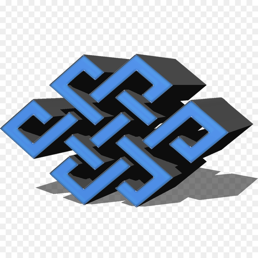 Logo-Symbol-Marke Knoten-Muster - Symbol
