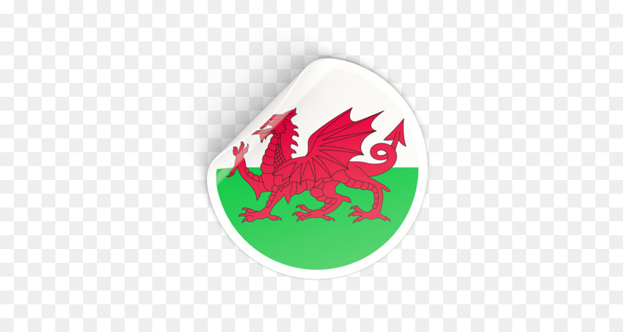 Flagge Wales Welsh Drache Reich Gwynned - Flagge