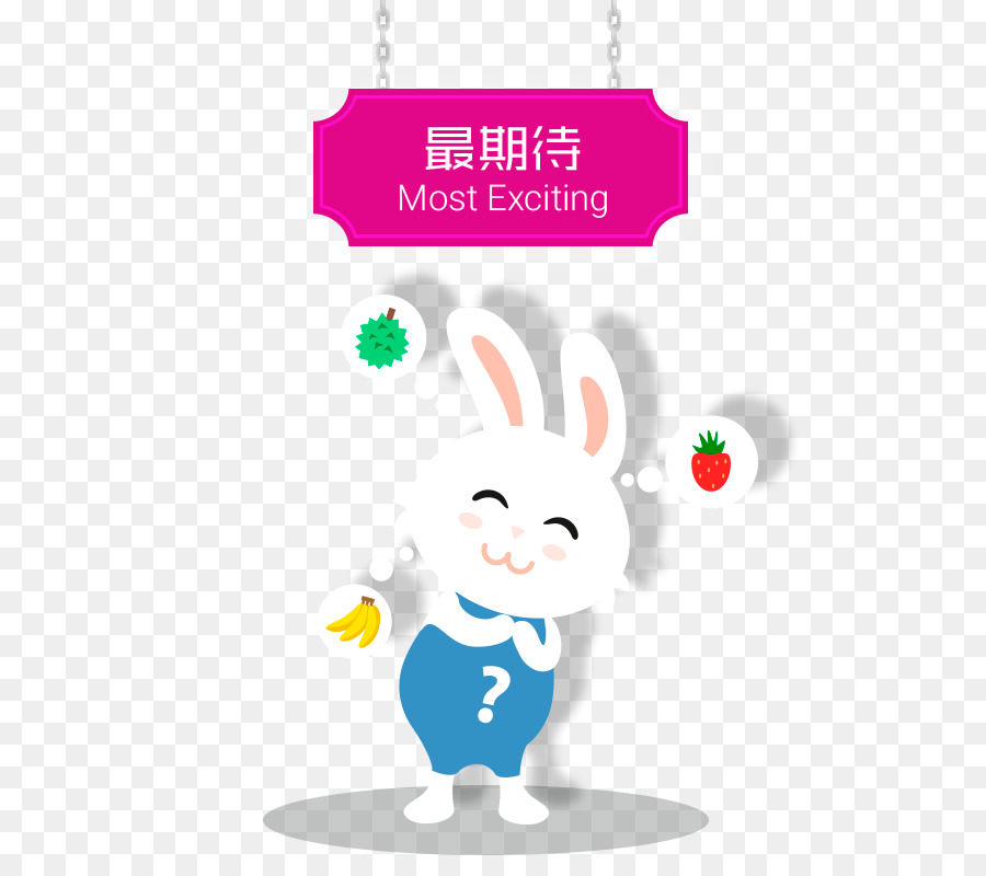 Coniglio Coniglietto di Pasqua Mooncake Clip art - coniglio