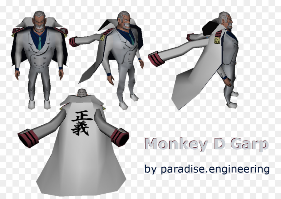 Monkey D. Garp-Oberbekleidung Marke - Monkey d Garp