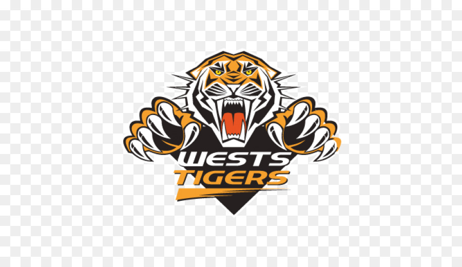 Wests Tigers 2018 NRL Saison Gold Coast Titans Parramatta Eels Penrith Panthers - tiger Vektor
