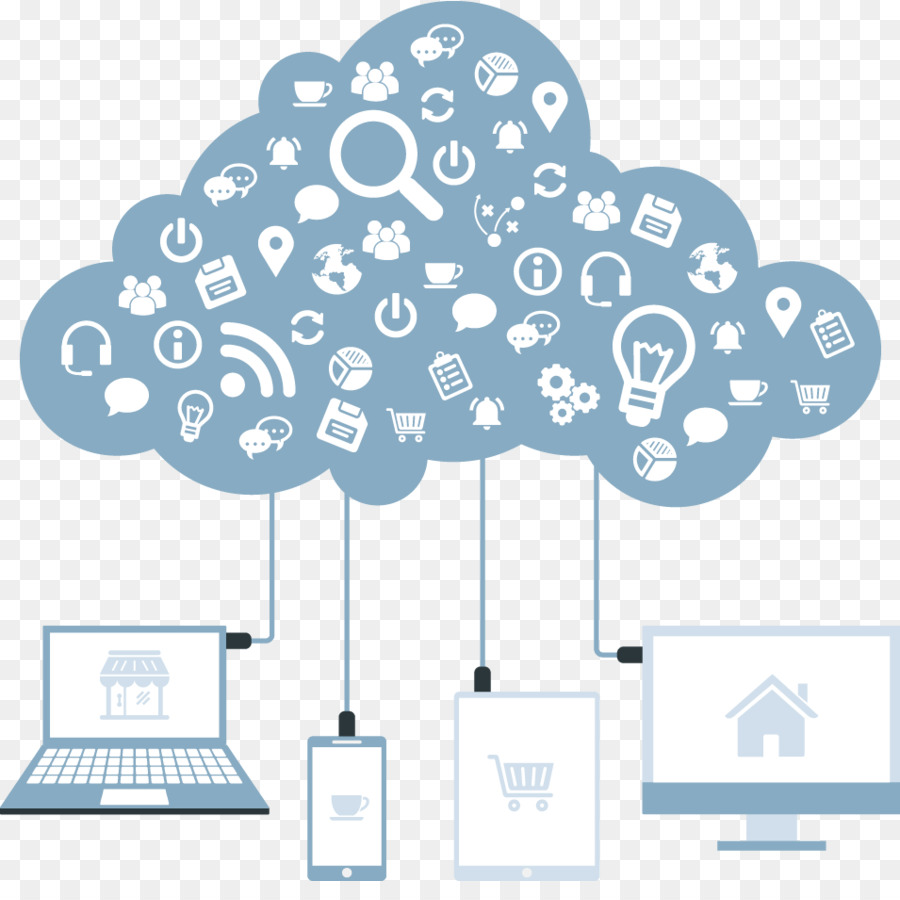 Il Cloud computing il Cloud comunicazioni di servizio di Web hosting, backup Remoto di servizi Business - il cloud computing