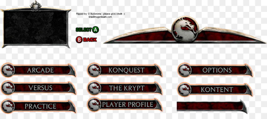 Marke Logo Schriftart - Mortal Kombat: tödliche Allianz