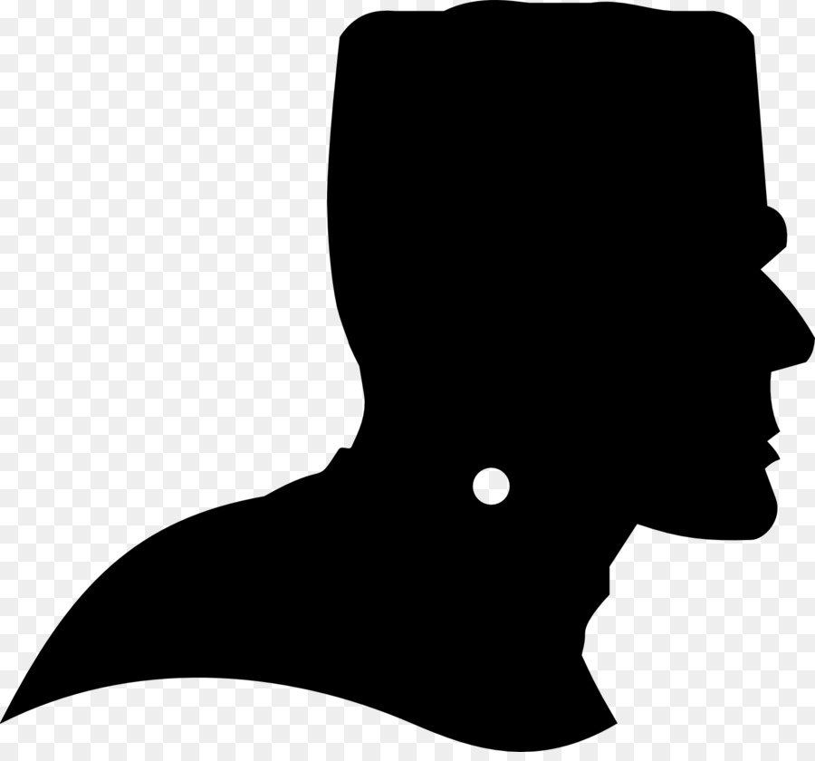 Frankenstein mostro Lupo, Frankenstein Silhouette Clip art - silhouette