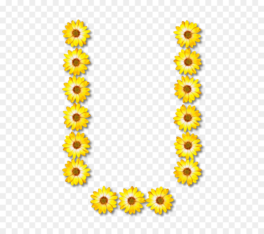 Alphabet Buchstaben Florale design-clipart - Blume Brief