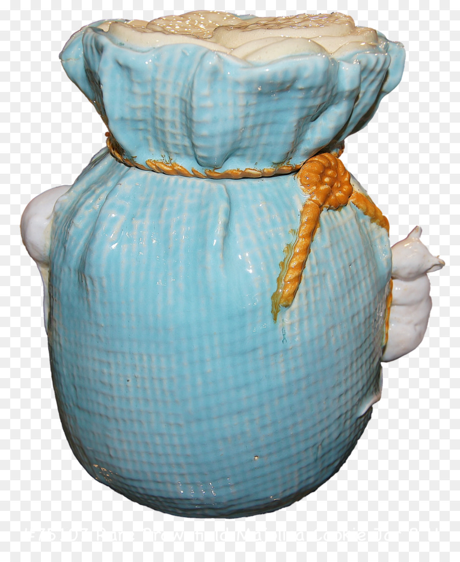 Keramik Vase, Türkis - Vase