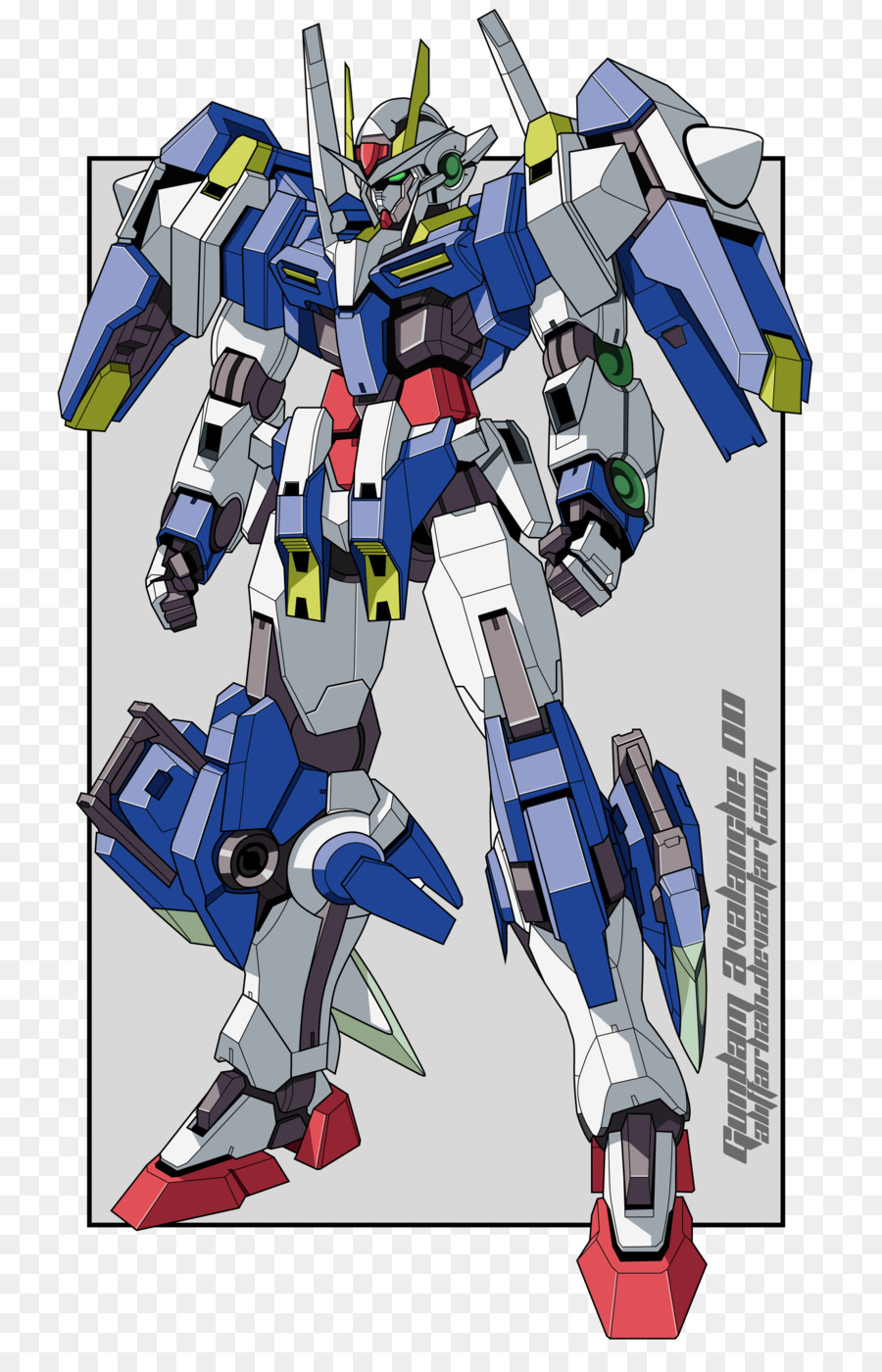 GN-001 Gundam Exia Roboter DeviantArt - Roboter