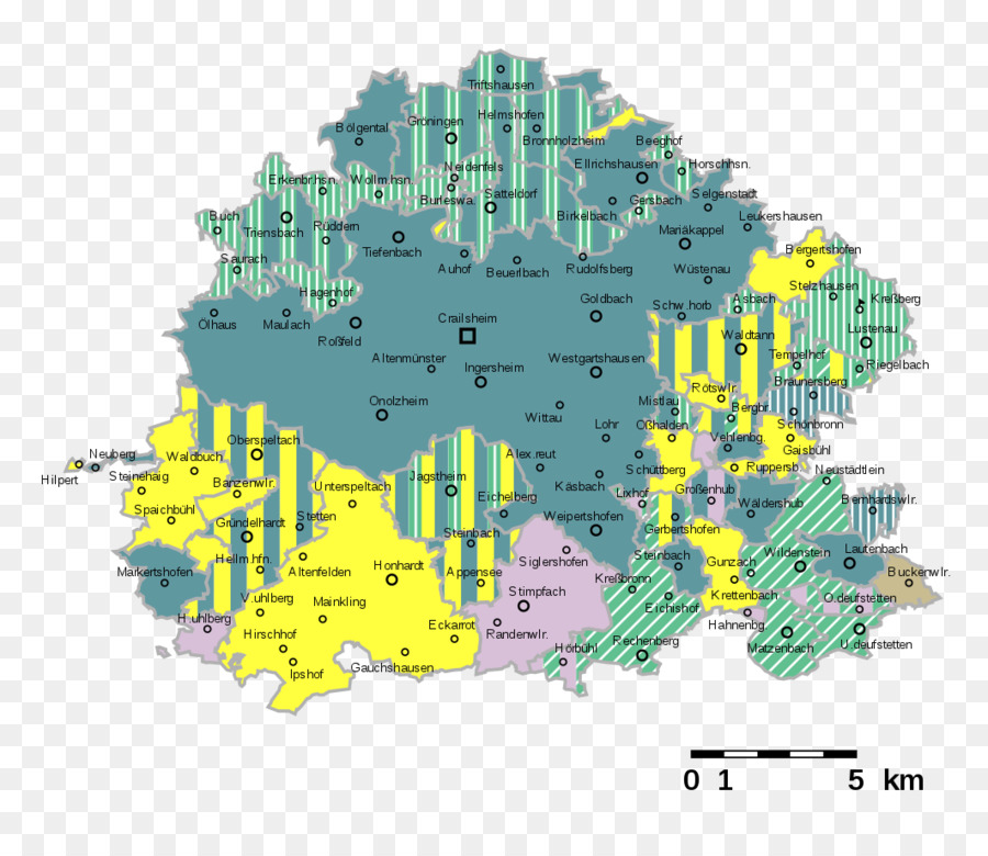 Oberamt Crailsheim Wäldershub Map Crailsheim járás - Anzeigen