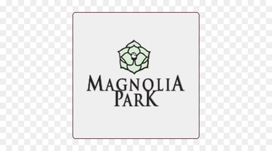 Magnolia Park Town Center VisitGreenvilleSC Visitor Center Logo Marke Schriftart - Hollywood Park Kombiniert Nursery Centre