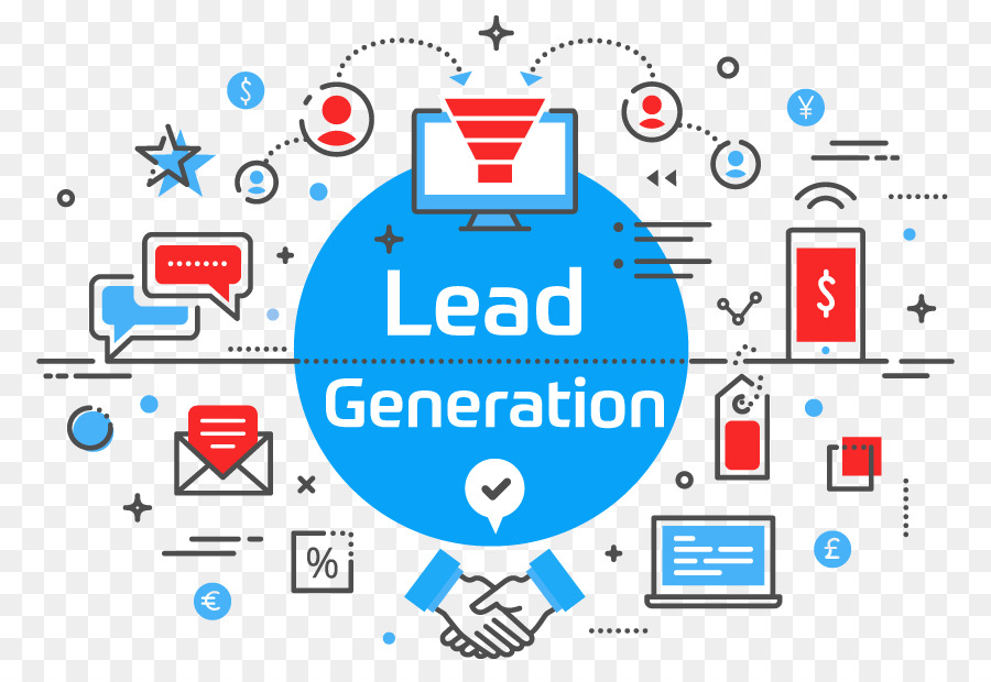 La generazione di Lead di Pubblicità di Google AdWords Flat design Web banner - Design