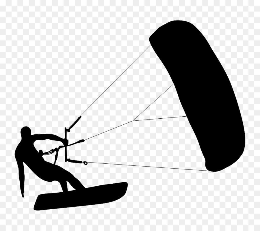 Bumper sticker Power kite Kitesurfing Angewendet - Kitesurfen