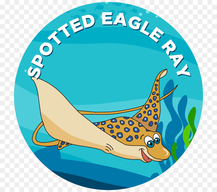 Lernen Schwimmen Spotted eagle ray, Adlerrochen, Octopus - Schwimmen