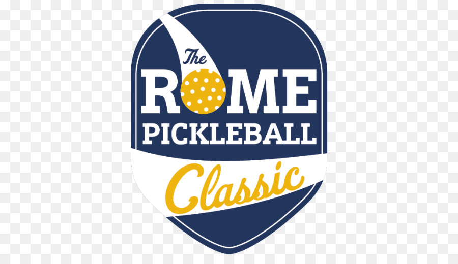 Rom Pickleball Classic Komiker Logo Marke - andere