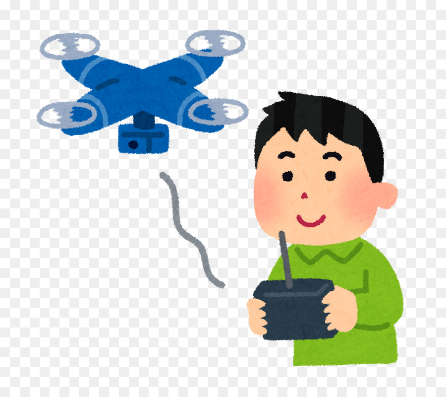 Unmanned aerial vehicle 航空法 いらすとや elicottero radiocomandato Volo - fango