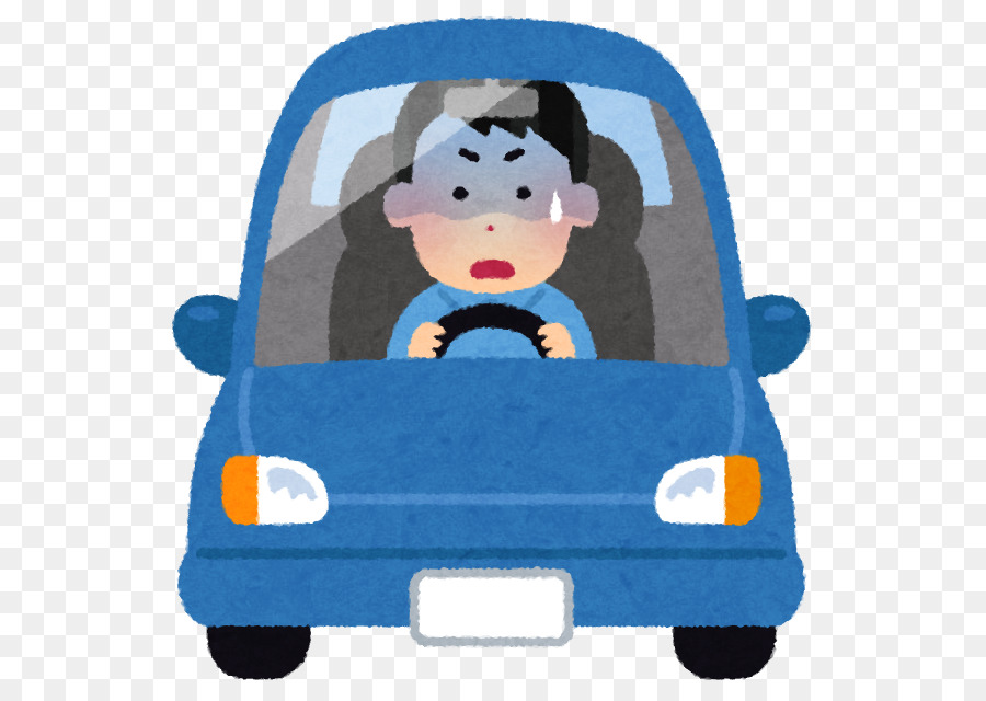 Distratto alla guida di un'Auto patente 道路交通法 - Guida