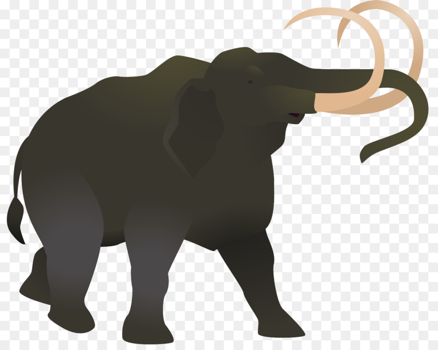 Voi châu phi và Ấn độ, con voi Điêu khắc Bức tượng thụ - ma mút