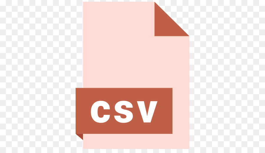 Documento formato di file di Icone del Computer - csv