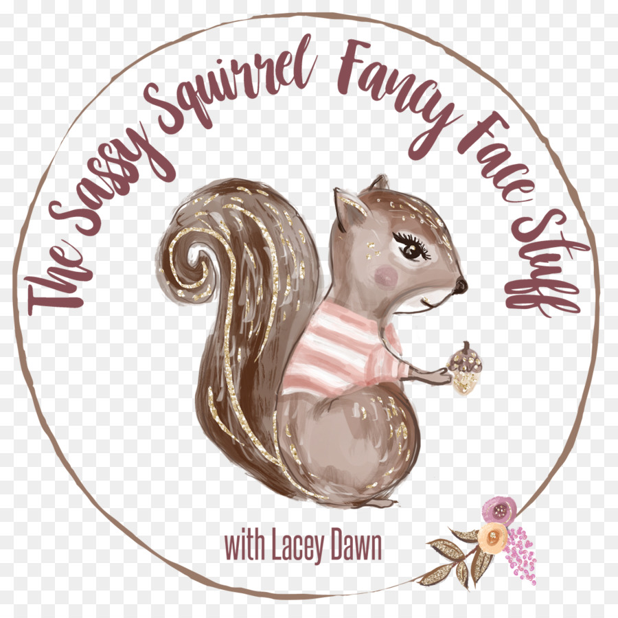 Streifenhörnchen Leben mit Lacey Eichhörnchen Cartoon Schriftart - Eichhörnchen
