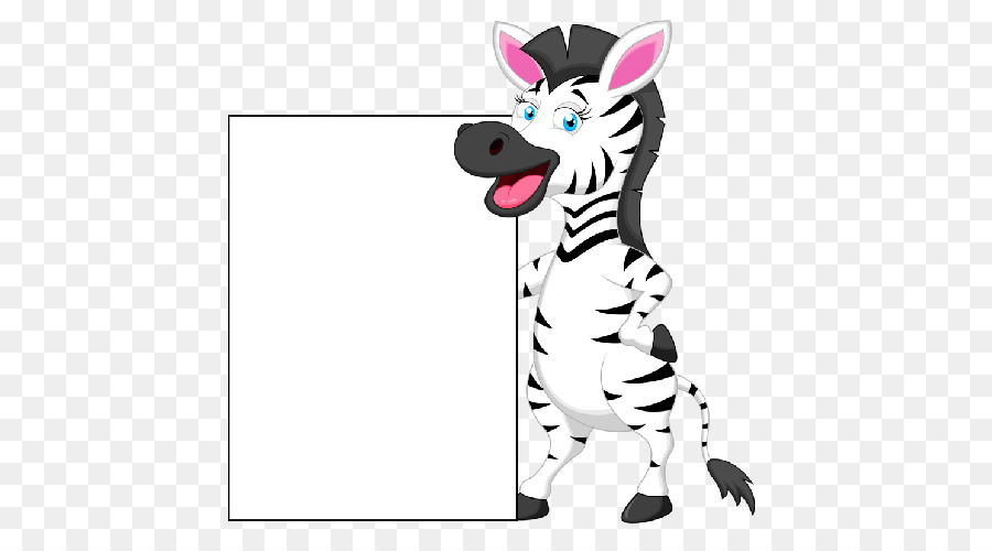 Royalty free, Fotografia di Disegno Clip art - cartone animato zebra