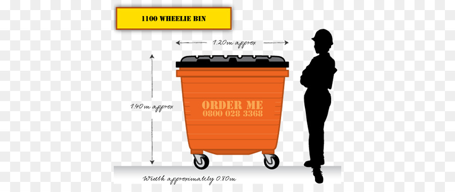 Bidoni della spazzatura & Cestini per la Carta Wheelie bin Marchio - cestino