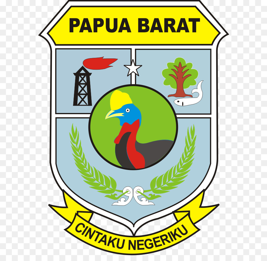 Manokwari Lambang Papua Barat Province dell'Indonesia Informazioni - abbigliamento personalizzato