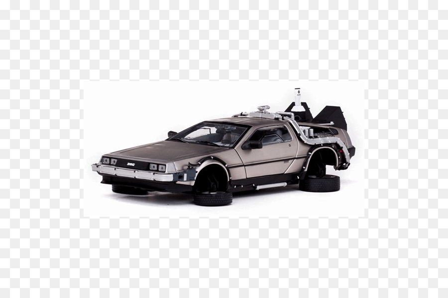 DeLorean DMC-12 Auto macchina del tempo DeLorean Die-cast giocattolo Ritorno al Futuro - auto