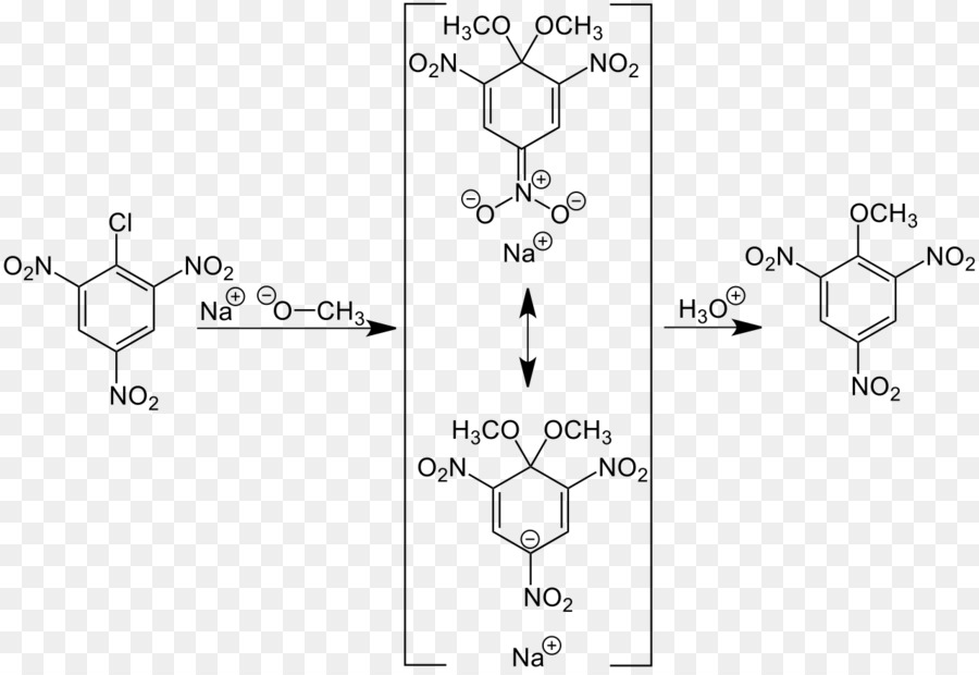 Meisenheimer phức tạp Adduct Nucleophin Hữu hóa chất Nitro - phức tạp