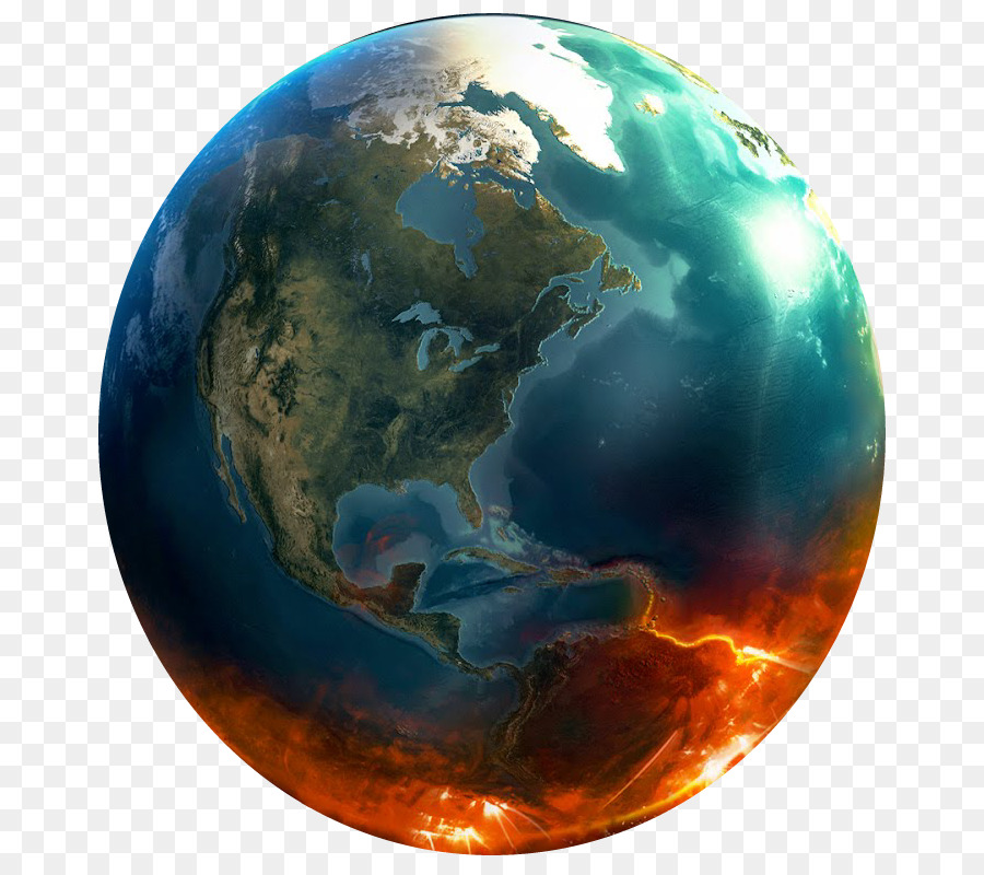 Desktop-hintergrund des Klimawandels die Globale Erwärmung der Erde - Erde