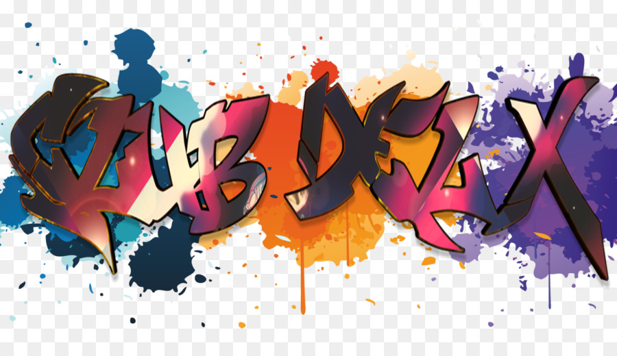 Progettazione grafica Graffiti Douchegordijn Sfondo del Desktop - spoiler