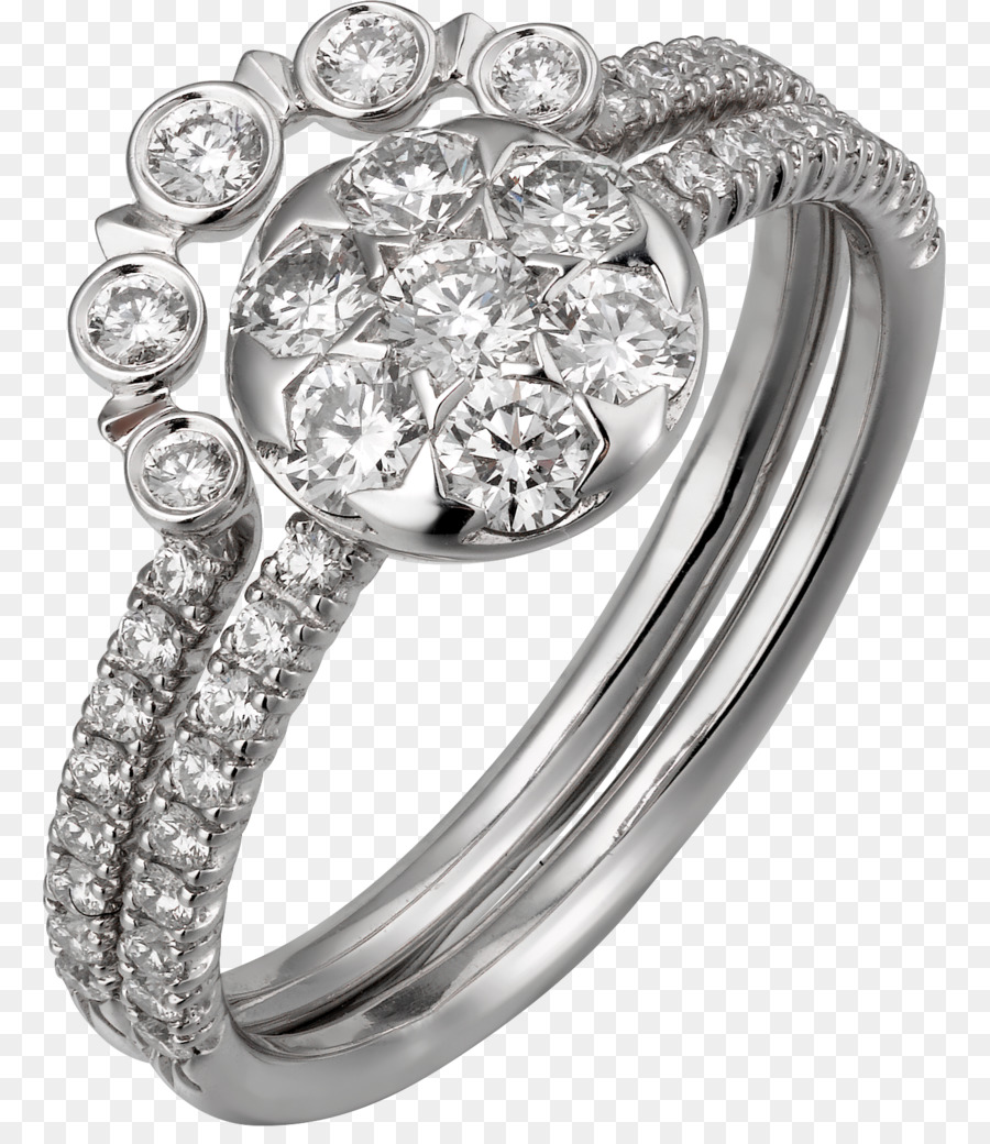 Ohrringe Diamant Cartier Sortija - Ring