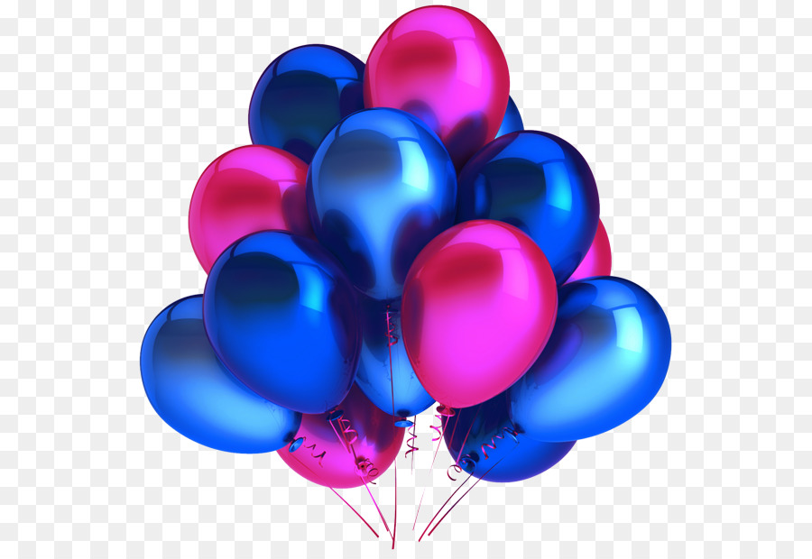 Ballon Geburtstag Violett Party Clip art - Ballon