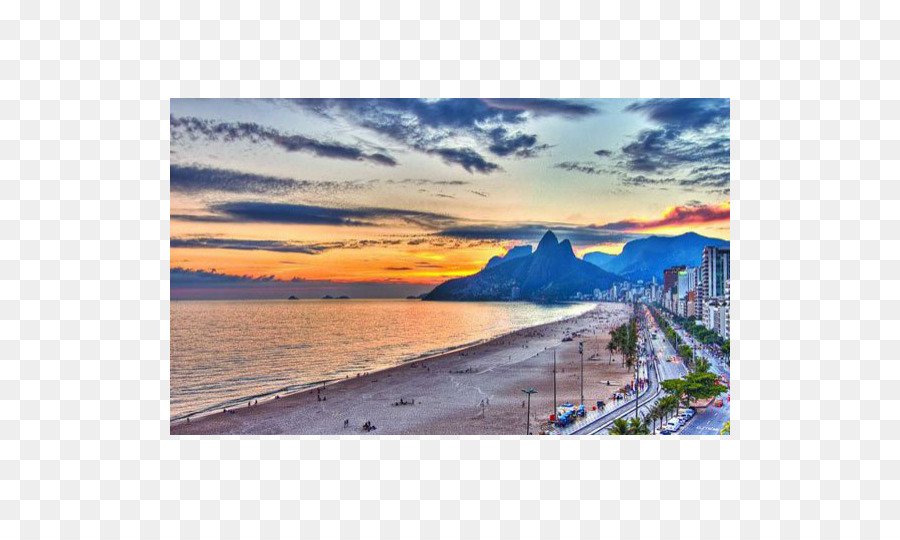 Ipanema, Copacabana, Rio de Janeiro Leblon Lopes Mendes Arraial do Cabo - Sonnenuntergang am Strand