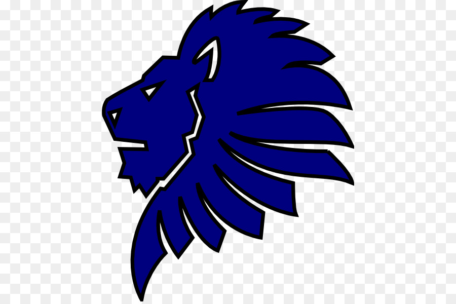 Blue and white lion logo screenshot, Lionhead rabbit Lion's Head Logo, Lions  Head, mammal, animals, cat Like Mammal png | PNGWing