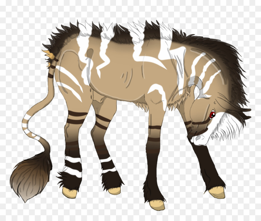 Zebra animale del pacchetto Mustang della criniera di Mane Quagga - mustang