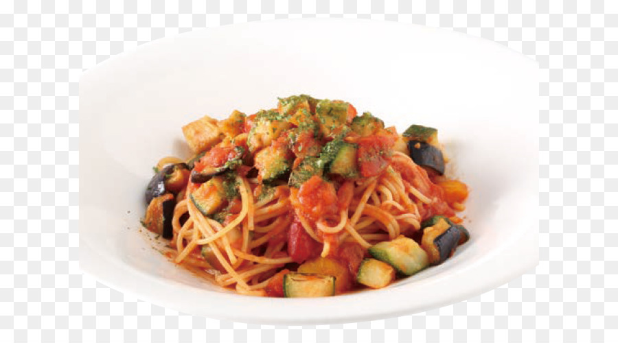 Spaghetti alla puttanesca Taglierini Naporitan Pasta al pomodoro Chinese noodles - menu di cibo