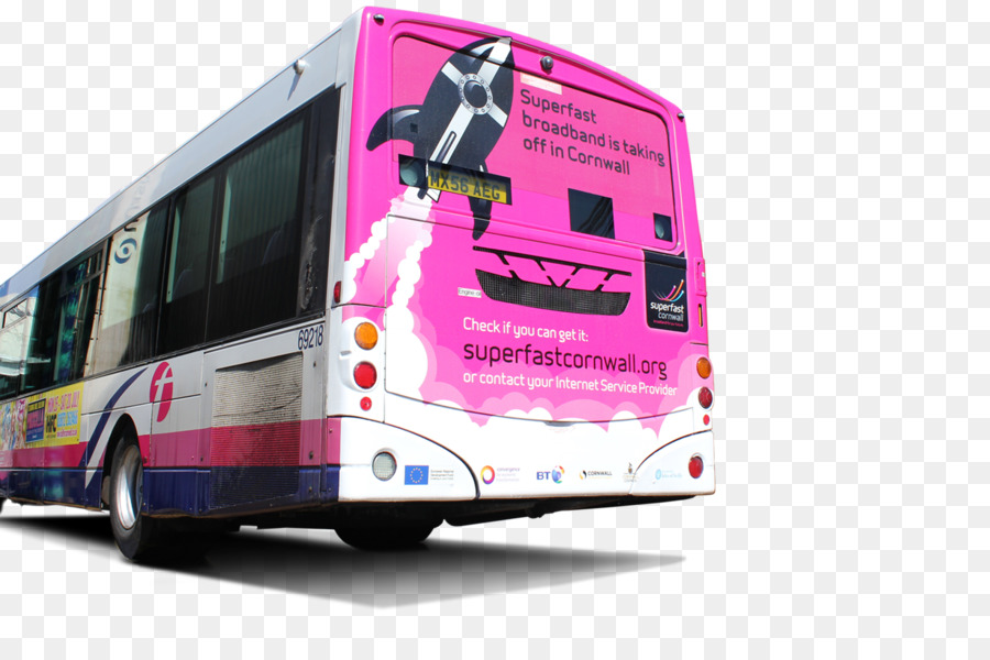 Tour bus Bus di servizio di pubblicità - autobus lavoro