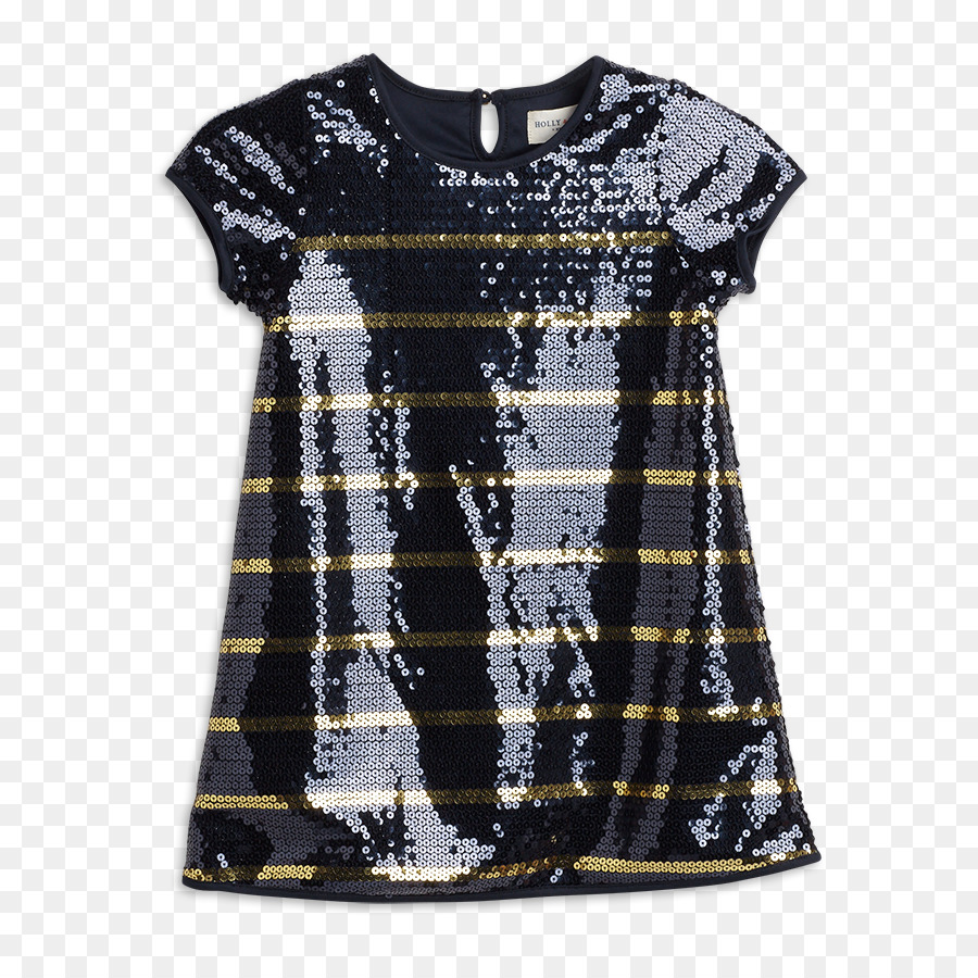 T-shirt-Kleid-Pailletten-Rock-Bluse - T Shirt
