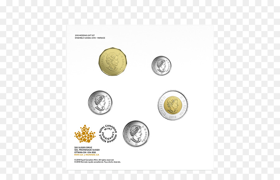 Đồng xu lập Canada Uncirculated đồng xu đám Cưới - uncirculated đồng xu